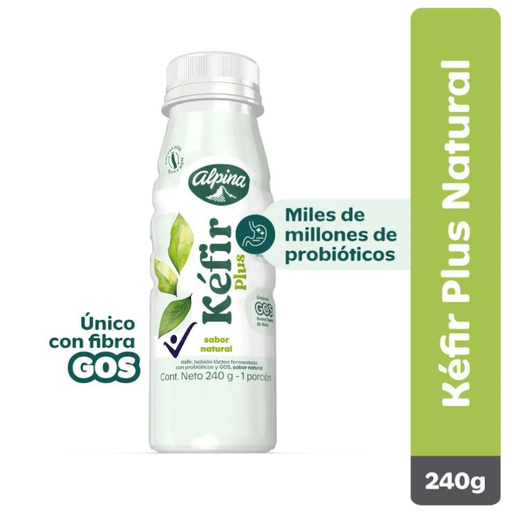 [058685] Kéfir Natural Alpina 240Gr