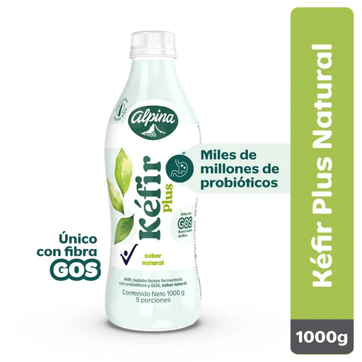 [058686] Kéfir Natural Alpina 1000Gr