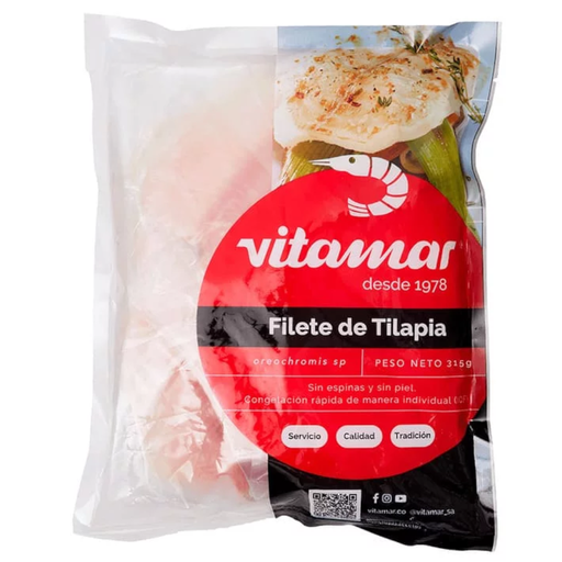 [058694] Filete De Tilapia Vitamar 315Gr