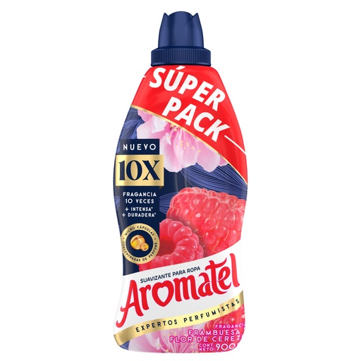 [058701] Aromatel Frambuesa Flor De Cereza 2 Unidades 900Ml