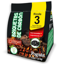 Briquetas De Carbón Fogata  1.5Kg