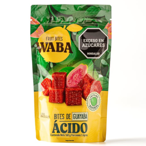 [058727] Trocitos De Guayaba Ácidos Waba 160Gr