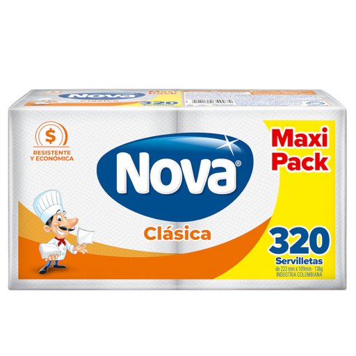 [058781] Servilleta Nova Clásica 320 Unidades