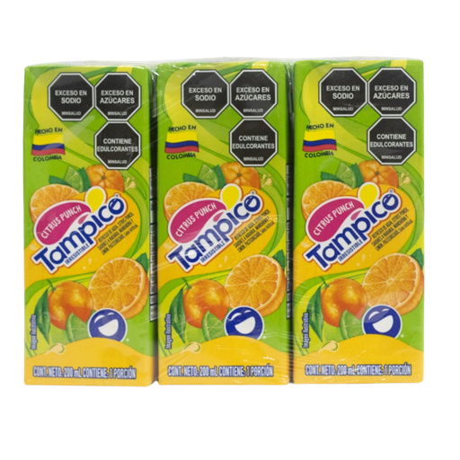 [058919] Tampico Citrus  Tetrapack  200Ml 6 Unidades