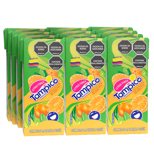 [058920] Tampico Citrus  Tetrapack  200Ml 12 Unidades