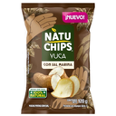 Natuchips Yuca Con Sal Marina 120Gr