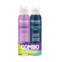 Desodorante Korper Mode Men And Women Aerosol 150Ml 2 Unidades
