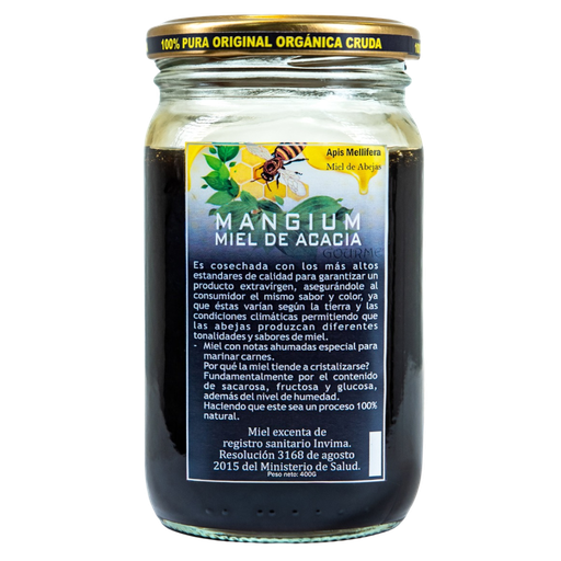 [058818] Miel De Abejas Mangium De Acacia 550Gr