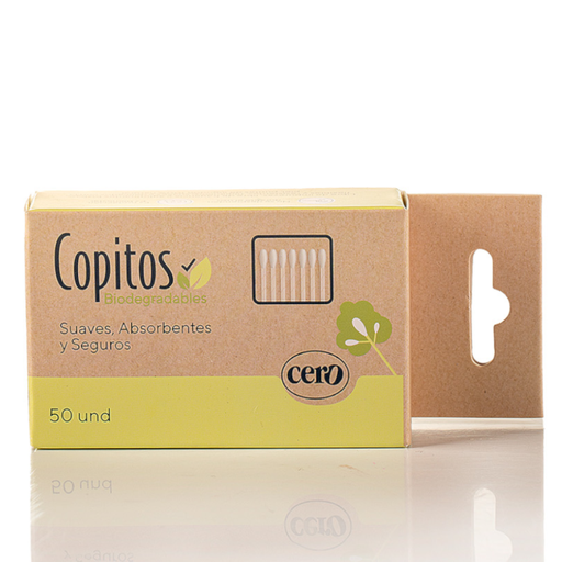 [058824] Copitos Cero Biodegradables 50 Unidades