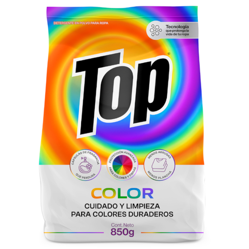 [058826] Detergente Polvo Top Color 850Gr
