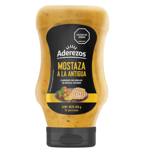 [058837] Mostaza A La Antigua Aderezos Pet 350Gr