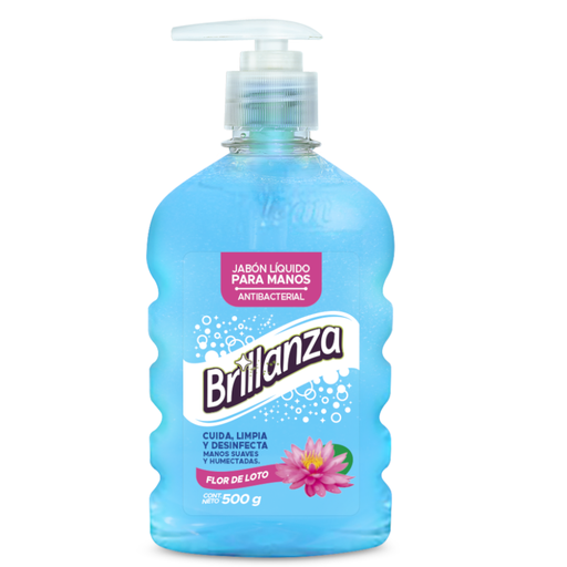 [058969] Jabón Líquido Para Manos Brillanza Flor Del Loto 500Gr