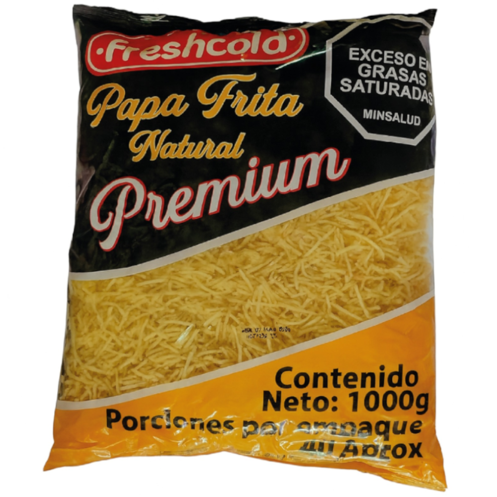 Papa Ripio Frita Natural Premium 1000Gr | SuperBooM