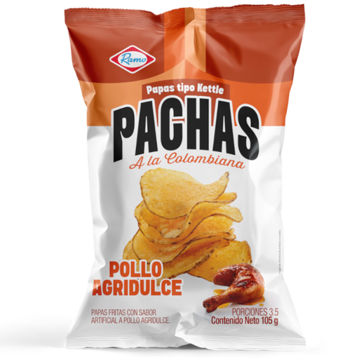 [058893] Papas Pachas A La Colombiana Ramo Pollo Agridulce  105Gr