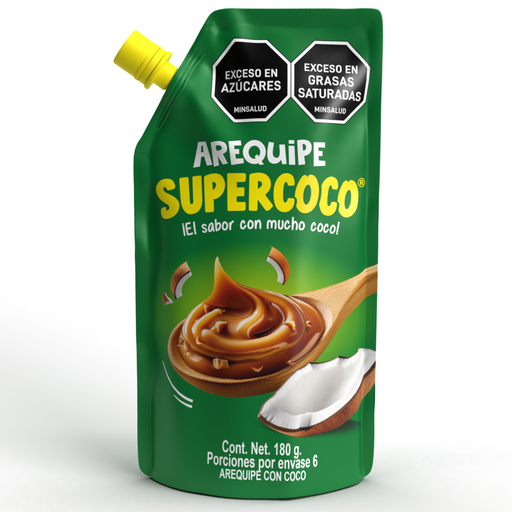 [058865] Arequipe Supercoco Doypack 180Gr