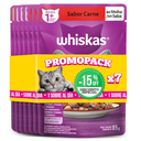 Fillets  Whiskas Surtido Adulto Promopack 7 Unidades 595Gr 15% Ahorro