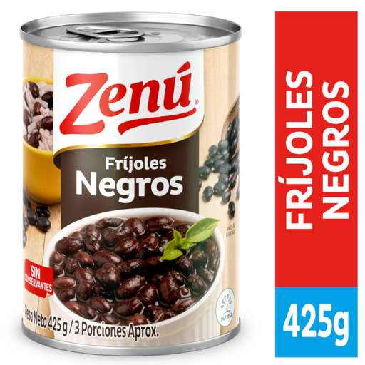 [059168] Fríjoles  Negros Zenú 425Gr
