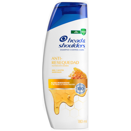 [058946] Shampoo H&S Anti-Resequedad 180Ml