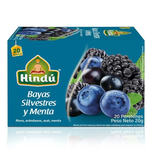 [058976] Infusión Hindú Bayas Silvestres Y Menta 20 Unidades 20Gr