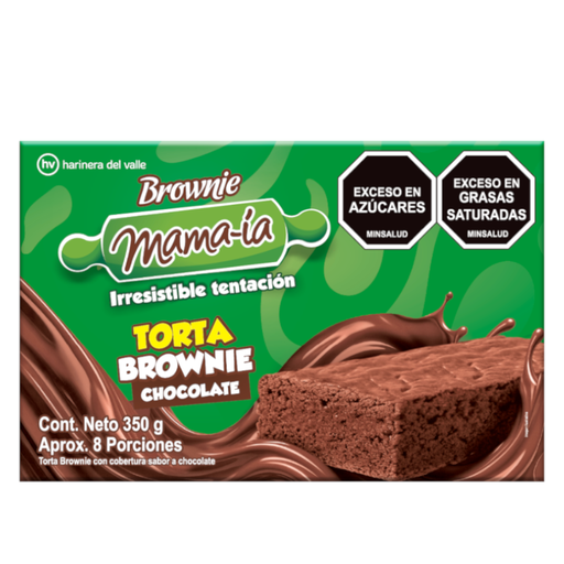 [059221] Mezcla  Torta Brawnie Mama-ía Chocolate 350Gr