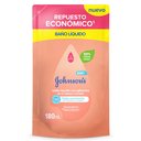 Baño Líquido Johnson's Baby Repuesto Económico 180Ml