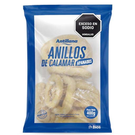 [059070] Anillos De Calamar Apanados Antillana 400Gr