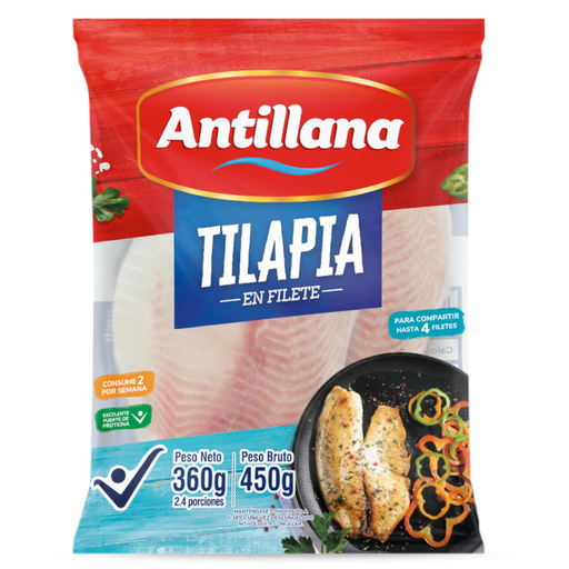 [059075] Filete De Tilapia  Antillana 360Gr