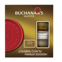 Whisky  Buchanans Master 750Ml + 2 Vasos Cortos