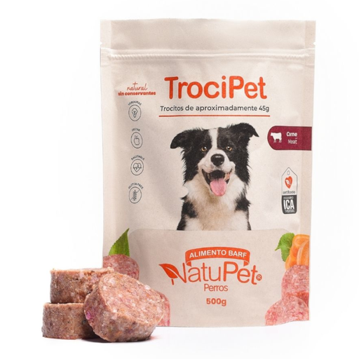 [059089] TrociPet  Carne NatuPet Perros 500Gr