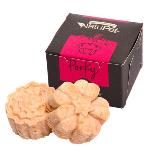 [059105] Muffin Porky Pie Para Perros NatuPet 90Gr