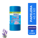 Bolsa Basura Impersa 45x60cm Tipo Papelera Azúl Lavanda Pague 20 LLeve 24