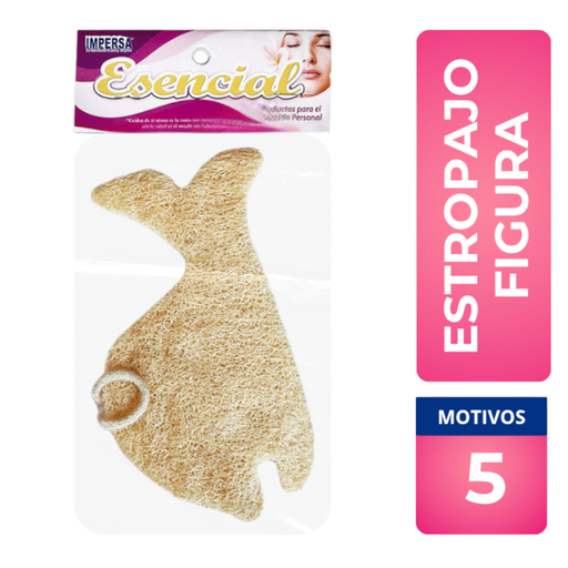 [059134] Estropajo Figura Impersa Esencial 1 Unidad