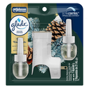 Ambientador Glade Aceites Naturales Pino Y Cedro Navidad Repuesto 21Ml 2 Unidades + Unidad Eléctrica
