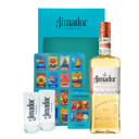 Estuche Tequila Jimador Reposado 100% Agave 700Ml + Loteria Mexicana + 2 Shot