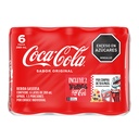 Coca Cola Original Lata 269Ml 6 Unidades + 2 Hielocos