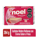 Galletas Wafers Noel Fresa 12 Paquetes 264Gr