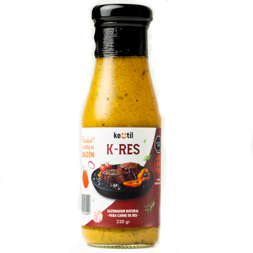 [059230] Sazonador Natural Para Carnes K-Res Keutil 220Gr