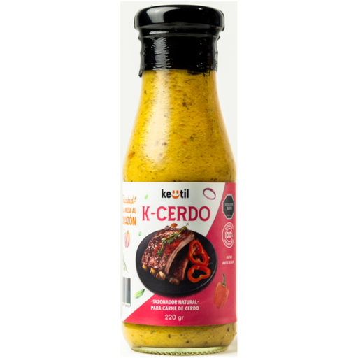 [059232] Sazonador Natural Para Cerdo K-Cerdo Keutil 220Gr
