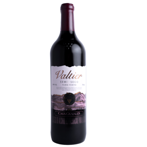 [020333] Vino Tinto Semi - Seco Valtier Casa Grajales 750Ml