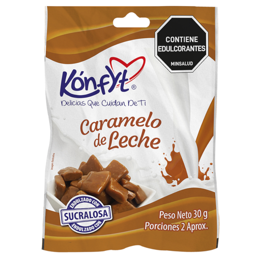 [020132] Caramelo De Leche Konfyt Bolsa 30Gr