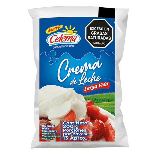 [059252] Crema De Leche Celema Bolsa 200Ml