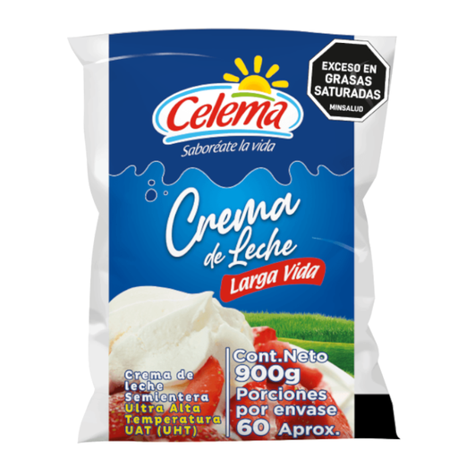 [059253] Crema De Leche Celema Bolsa 900Ml