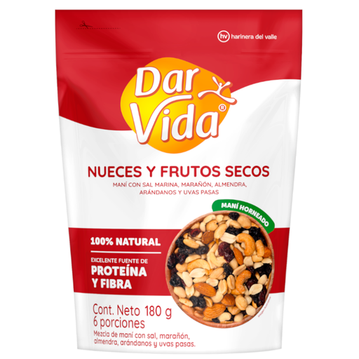 [059280] Nueces Y Frutos Secos Dar Vida 180Gr
