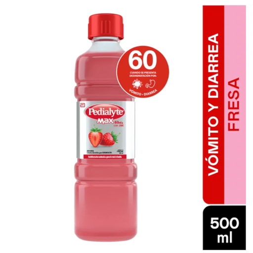 [059290] Pedialyte Max 60 Fresa 500Ml