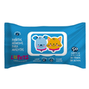 Pañitos Humedos Para Mascotas Lopets  50 Unidades