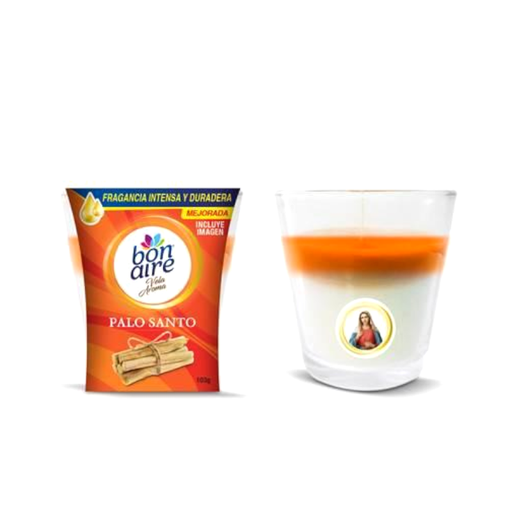 [059338] Vela Aromatizada Bonaire Aroma Palo Santo 103Gr