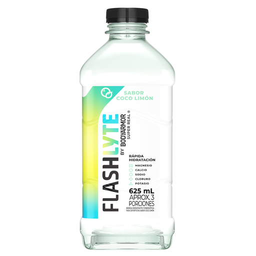 [059343] Bebida Hidratante Flashlyte Sabor Coco Limón 650Ml