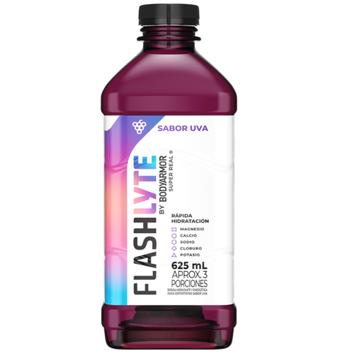[059344] Bebida Hidratante Flashlyte Sabor Uva 650Ml