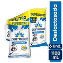 Leche Uht  Parmalat Deslactosada  Bolsa 6 Unidades 6600Ml
