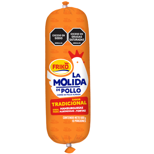 [059354] Carne De Pollo Molida Aliñada Friko 500Gr